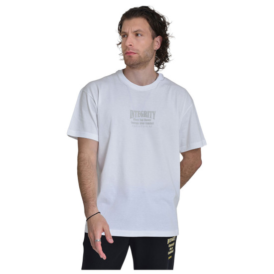 Target Ανδρική κοντομάνικη μπλούζα T-Shirt Loose Single Jersey "Integrity" Target Ανδρική κοντομάνικη μπλούζα T-Shirt Loose Single Jersey "Integrity"